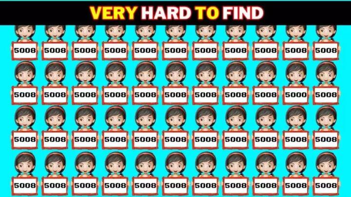 ऐसी ही एक तस्वीर इन दिनों सोशल मीडिया पर वायरल हो रही है. इस तस्वीर में 5008 के कई झुंड नज़र आ रहे हैं. लेकिन उन्हें के बीच में एक 5000 भी छुपा हुआ है. जो आसानी से आपको नहीं दिखेगा.