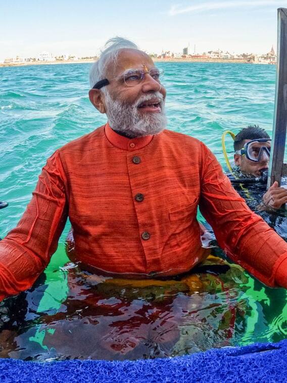 समुद्र की कितनी गहराई में है द्वारका मंदिर?