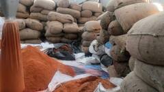 उज्जैन में बिना लाइसेंस चल रहा था मिर्च का कारखाना, 17 लाख क सामान जब्त 