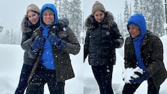 Sachin Tendulkar: భార్యతో మంచుకొండల్లో సేదదీరుతున్న క్రికెట్ గాడ్!