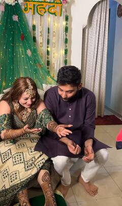 लाल नौवारी साड़ी पहन शादी के बंधन में बंधी ‘इश्कबाज’ फेम नेहा लक्ष्मी अय्यर, यहां देखें मेहंदी-हल्दी से लेकर चूड़ा सेरेमनी की तस्वीरें