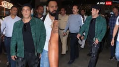Salman Khan Airport Look: દબંગ લૂકમાં એરપોર્ટ પર સ્પોટ થયો સલમાન ખાન, જુઓ તસવીરો