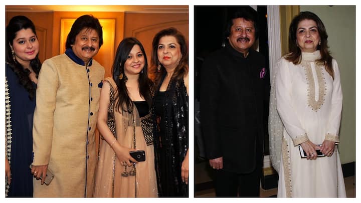 Pankaj Udhas Death: Photos Of The Ghazal Singer With His Wife And Daughters