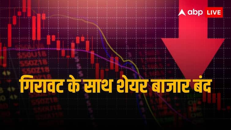Indian Stocks Market Closes In Red Due To Profit booking IN IT Banking Stocks Midcap Smallcap stocks Fells Sharply हफ्ते के पहले कारोबारी सत्र में निवेशक हुए मायूस, मुनाफावसूली के चलते लाल निशान में शेयर बाजार हुआ बंद