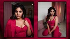 Anjali Photos : சிவப்பு உடையில் மனதை பறித்து செல்லும் நடிகை அஞ்சலியின் புகைப்படங்கள்!