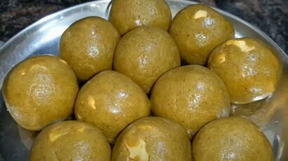 Protein rich green gram laddu simple recipe Green Gram Laddu : புரதச்சத்து நிறைந்த பாசி பருப்பு லட்டு... எளிமையான செய்முறை இதோ!