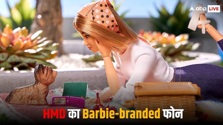 Nokia phone manufacturing company HMD introduced Barbie-branded flip phone Nokia फोन बनाने वाली कंपनी HMD ने पेश किया Barbie-branded फ्लिप फोन