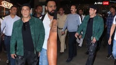 Salman Khan Airport Look: દબંગ લૂકમાં એરપોર્ટ પર સ્પોટ થયો સલમાન ખાન, જુઓ તસવીરો