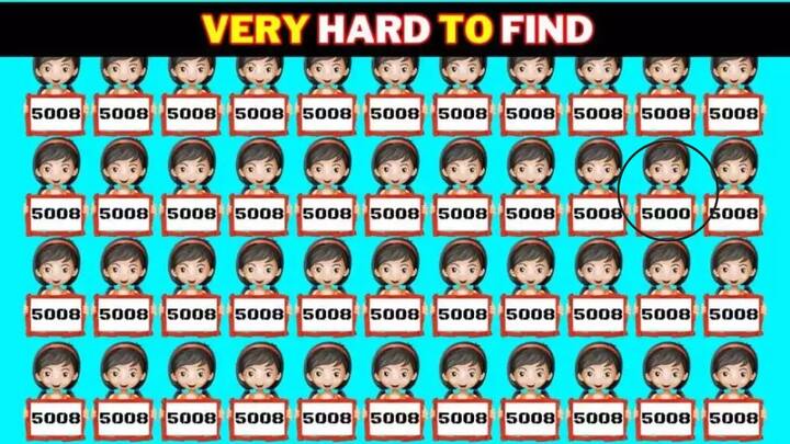 5 सेकंड हो गए और आप अभी भी 5000 को नहीं ढूंढ पाए हैं. तो घबराइए मत हमने तस्वीर के उस हिस्से को काले रंग के घेरे से मार्क कर दिया है. आप उसे आराम से देख सकते हैं.