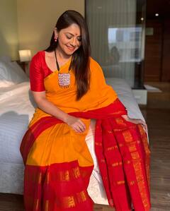 PHOTO: अभिनेत्री सोनाली कुलकर्णीने हटके स्टाईलमध्ये दिल्या मराठी भाषा गौरव दिनाच्या शुभेच्छा!