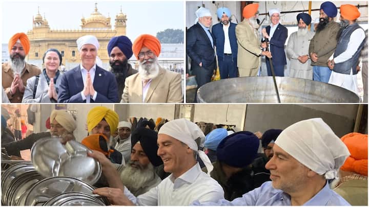 US Ambassador Eric Garcetti visited the Golden Temple and Jallianwala Bagh situated in Amritsar, describing his visit as a powerful and somber experience.