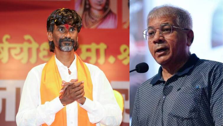 Manoj Jarange Patil have to contest Lok Sabha Election 2024 to save Maratha Reservation Movement says Prakash Ambedkar Prakash Ambedkar: मनोज जरांगेंना लोकसभा निवडणुकीच्या रिंगणात उतरावचं लागणार, प्रकाश आंबेडकरांनी सांगितलं कारण