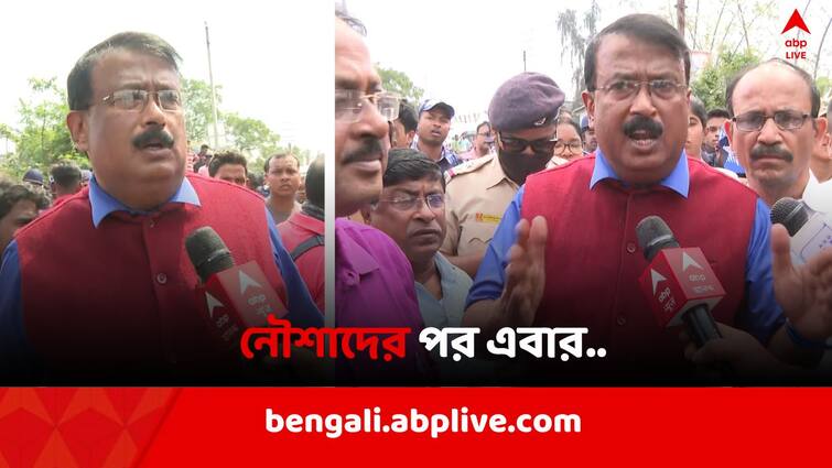 Soumya Aich Congress delegation on the way to Sandeshkhali stopped by bengal police Congress On Sandeshkhali: কংগ্রেসের প্রতিনিধি দলকে সন্দেশখালি যেতে 'বাধা'