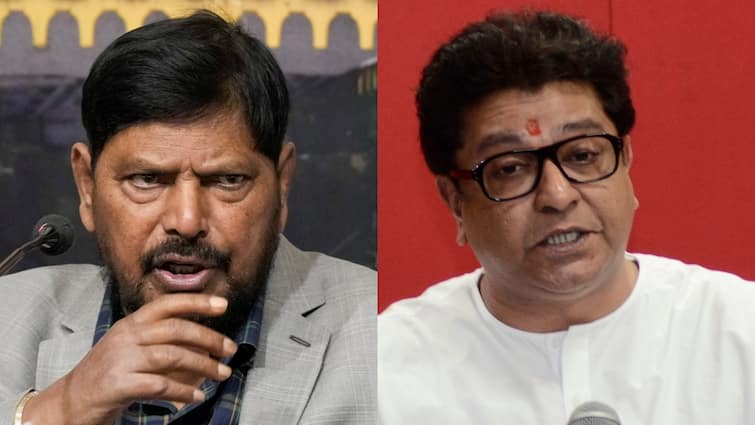 Ramdas Athawale reaction on Raj Thackeray Likely Joins BJP NDA Alliance Maharashtra Politics: रामदास अठावले का राज ठाकरे पर बड़ा बयान, 'NDA से हाथ मिलाने के बजाय...'