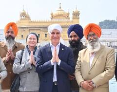 US Ambassador Eric Garcetti Visits Golden Temple, Jallianwala Bagh In Punjab's Amritsar — IN PICS