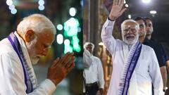 PM Modi In Madurai : மதுரை மீனாட்சி அம்மன் கோவிலில் சாமி தரிசனம் செய்த பிரதமர் மோடி..புகைப்படங்கள் இங்கே!