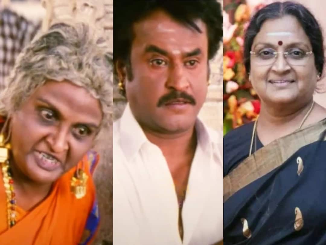 Vadivukkarasi: ரஜினியை திட்டிய வடிவுக்கரசி! ரயிலை மறைத்து மன்னிப்பு கேட்க சொன்ன ரசிகர்கள்! actress vadivukkarasi remembers when rajinikanth fans blocked train and forced her to apologize for her dialogue in arunachalam movie Vadivukkarasi: ரஜினியை திட்டிய வடிவுக்கரசி! ரயிலை மறைத்து மன்னிப்பு கேட்க சொன்ன ரசிகர்கள்!