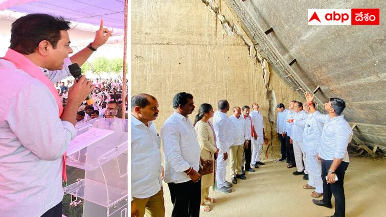 BRS is trying to continue the public debate on Kaleswaram abpp Kaleshwaram Election Agenda : మేడిగడ్డను చర్చల్లోనే ఉంచుకుంటున్న బీఆర్ఎస్ - కాంగ్రెస్ ట్రాప్‌లో పడిపోయిందా ?