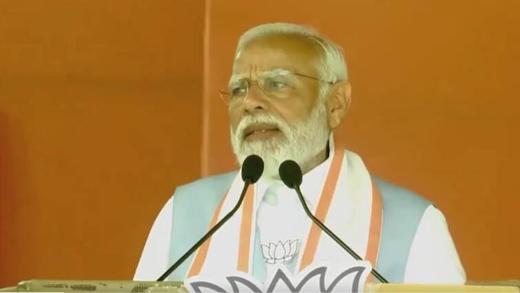 PM Modi In Tamil Nadu Cites MGR, Jayalalithaa As He Hits Out At DMK, I.N.D.I.A. Invokes Familialism PM Modi In TN Invokes MGR, Jayalalithaa As He Hits Out At DMK, I.N.D.I.A. Over Dynastic Politics