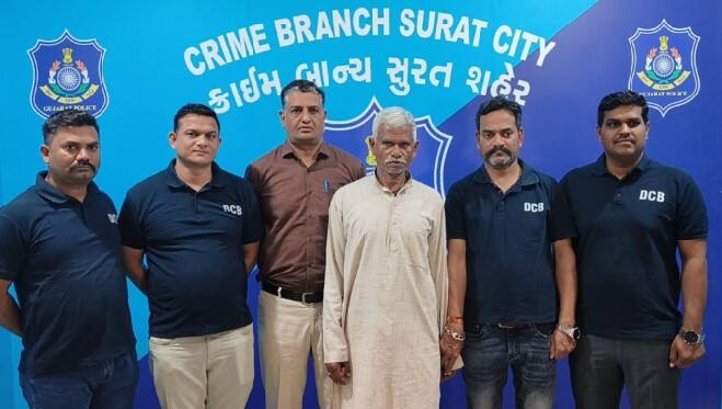 Accused of murder caught from UP after 31 years  31 વર્ષ પહેલા સુરતમાં હત્યા કરી હતી, પોલીસે  આરોપીને ઉત્તરપ્રદેશથી ઝડપ્યો