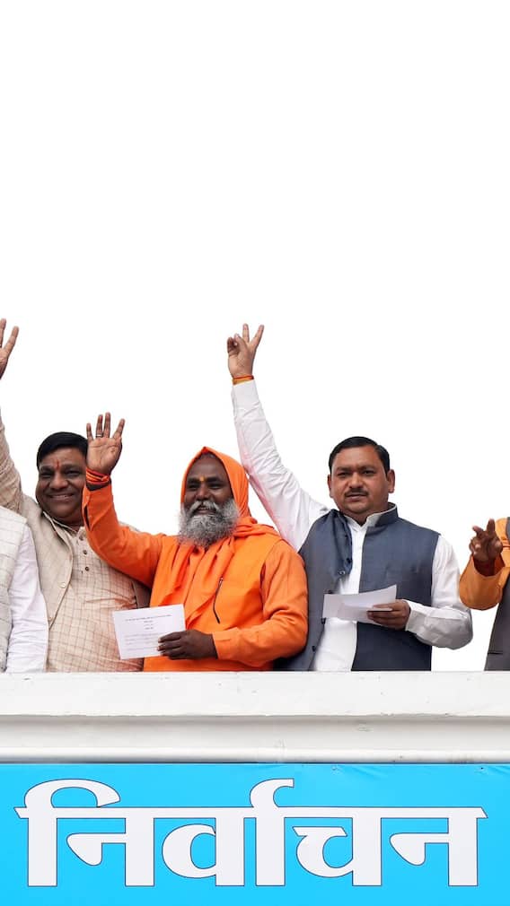 BJP Wins In UP, Congress Faced Setback In Himachal But Takes 3 Out Of 4 In K'taka