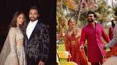 Rakul Preet Photos : ரகுல் ப்ரீத் சிங் - ஜாக்கி பக்னானி ஜோடியின் கலர்ஃபுல் க்ளிக்ஸ்!