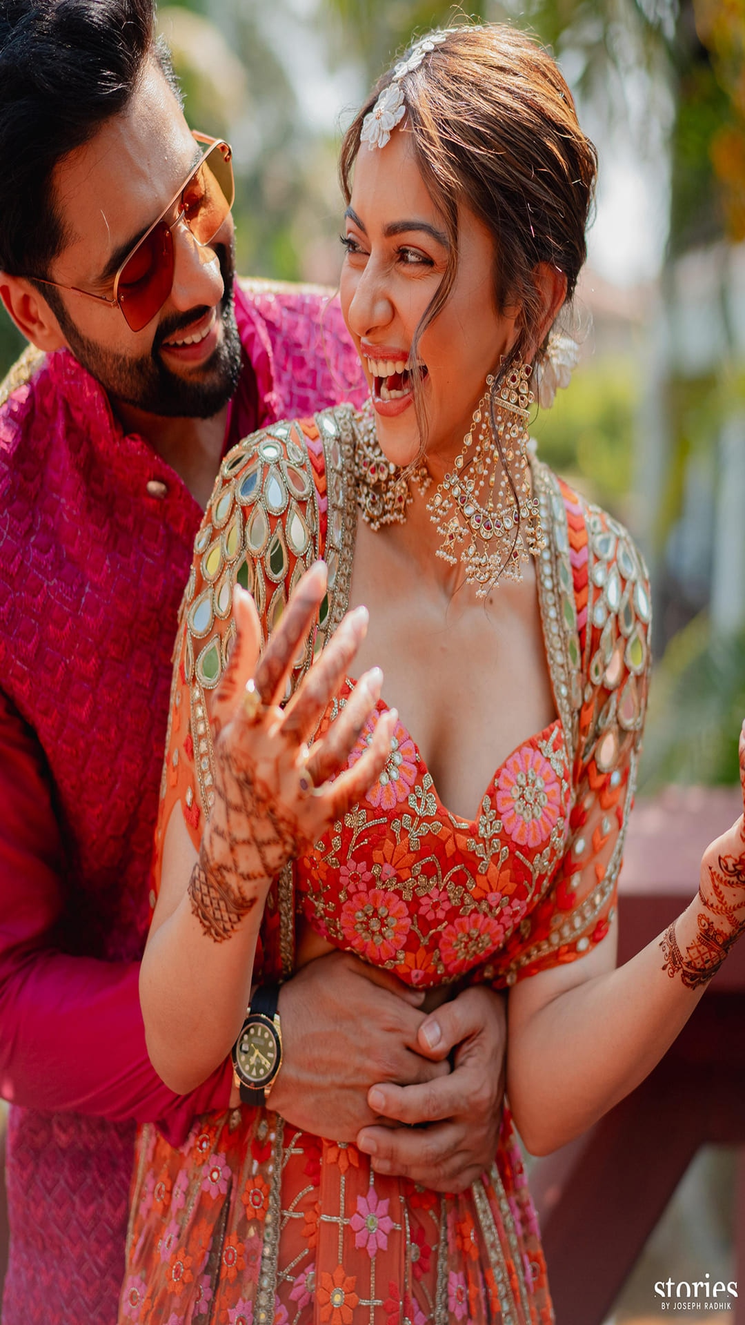 Showstopper Vibrant Mehendi Dresses Spotted On Real Brides