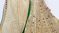 मिरर वर्क वाले लहंगे को जानें कैसे करें पैक कि कभी नहीं होगा वर्क खराब