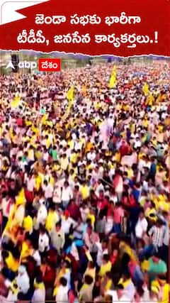 జెండా సభకు భారీగా పవన్ కళ్యాణ్, టీడీపీ కార్యకర్తలు.!