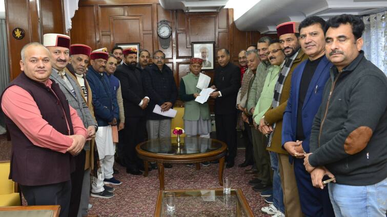 Rajya Sabha Elections Himachal Pradesh Jairam Thakur Meets Governor Congress Floor Test 'Congress Has Lost Mandate': Ex-Himachal CM Jairam Thakur, BJP MLAs Meet Guv, Mulls Floor Test