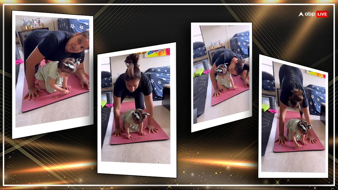 bipasha basu daughter devi trying to pronounce learn her name spelling actress shared cute video Watch: डेढ़ साल की उम्र में अपने नाम की स्पेलिंग सीख रही हैं बिपाशा बसु की बेटी देवी, एक्ट्रेस ने शेयर किया लाडली का क्यूट वीडियो