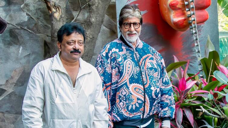 Amitabh Bachchan with Ram Gopal Varma photo with sparks speculation of new film collaboration RGV - Amitabh Bachchan: ఆర్జీవీ డెన్‌లో ‘సర్కార్’ ఏం చేస్తున్నాడబ్బా? ఇంతకీ వీళ్ళ ‘వ్యూహం’ ఏంటి?