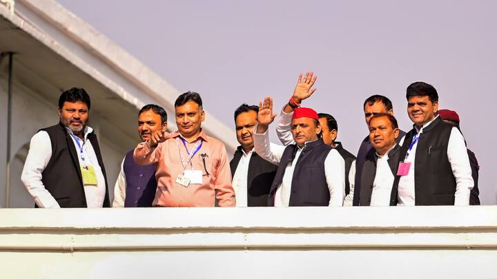 Samajwadi Party won only two seats in the Rajya Sabha polls and also witnessed another major setback as the party's chief whip MLA Manoj Kumar resigned in the Assembly a day ahead of the voting. (Source: PTI)