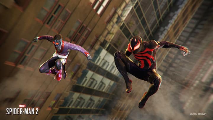 Spider man 2 new game plus update v 1 002 date release suit fly n fresh symbiote Marvel Insomniac PS5 Watch video Spider-Man 2 Update Details Revealed: Launch Date, New Game+, New Suits, Everything Else You Need To Know