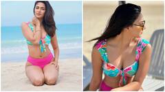 बीच किनारे Erica Fernandes ने बिकिनी पहन दिए कातिलाना पोज, देख फैंस बोले- 'आग लगा दी'