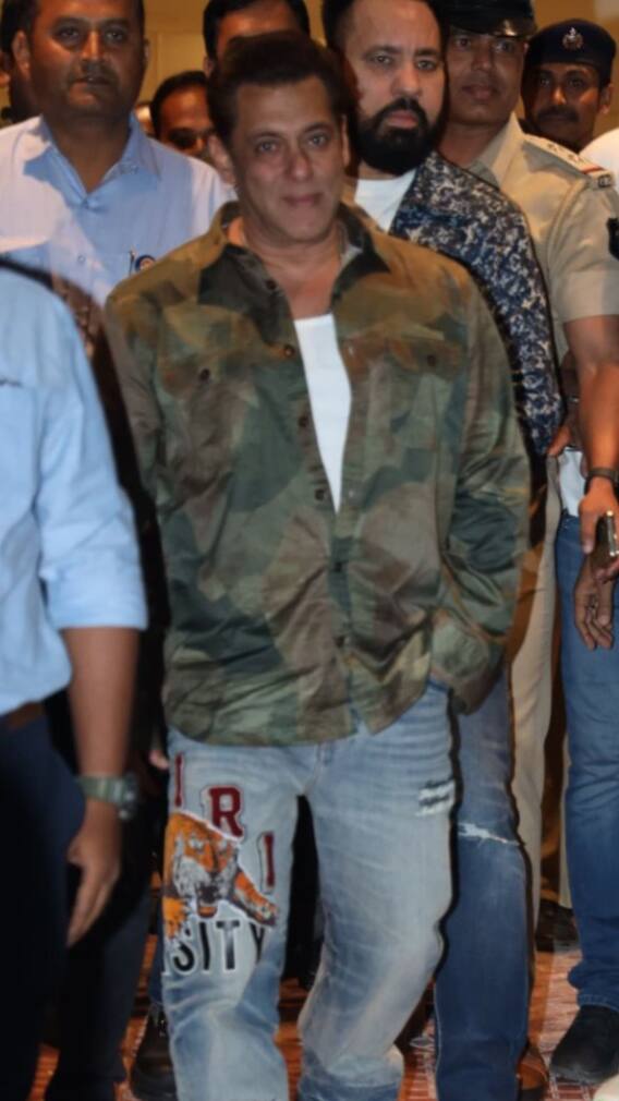 Salman khan :अनंत, राधिकाच्या प्री-वेडिंगसाठी भाईजान पोहोचला जामनगर मध्ये!