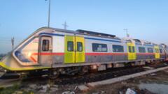 मेरठ मेट्रो का पहला ट्रेनसेट दुहाई एनसीआरटीसी डिपो पहुंचा, एक बार में 700 यात्री कर सकेंगे सफर