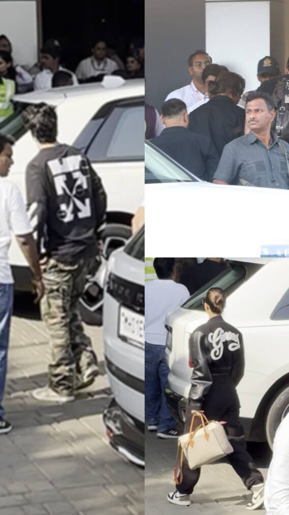 फैमिली संग अनंत-राधिका के प्री वेडिंग फंक्शन्स के लिए रवाना हुए किंग खान