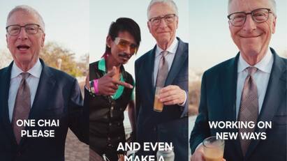 One Chai, Please Bill Gates Enjoys Tea Made By Dolly Chaiwala Bill Gates: ஒரு சாயா போடுங்க: இந்தியாவின் புதுமையில் ‘டீ’ -யை ரசித்த பில்கேட்ஸ் - வீடியோ வைரல்