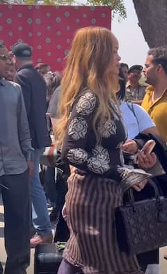 Anant-Radhika के प्री वेडिंग फंक्शन को शानदार बनाने के लिए जामनगर पहुंचीं हॉलीवुड सिंगर रिहाना, बॉडीफिट आउटफिट में दिखा ग्लैम लुक