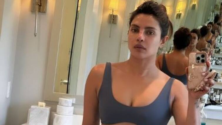 Priyanka Chopra Gives Midweek Excerise Motivation With Post-Workout Mirror Selfie On Gram; Fans Cannot Keep Calm Priyanka Chopra Gives Midweek Motivation With Post-Workout Mirror Selfie On Gram