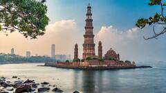 दिल्ली में समुद्र... और उसके किनारे कुतुब मीनार! कभी देखा है ऐसा नजारा? यहां देखें तस्वीरें