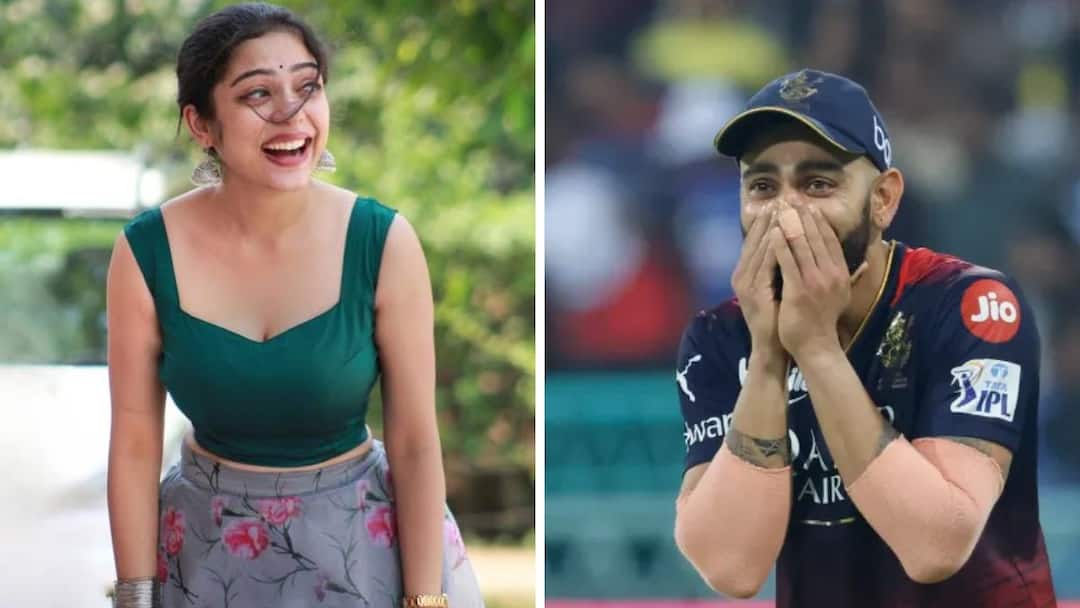 Varsha Bollamma on Virat Kohli says My only dream is that Virat Kohli should lift the IPL trophy at least once Varsha Bollamma on Virat Kohli : माझं एकच स्वप्न! 'या' सुंदर अभिनेत्रीने विराटकडे केली भलतीच मागणी; पूर्ण करू शकणार का?
