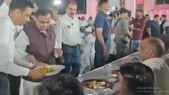 అంబానీ ఇంట పెళ్లి విందు, సామాన్యలకు కొసరి కొసరి వడ్డించిన ముకేష్‌ అండ్ ఫ్యామిలీ