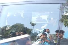 Anant-Radhika Pre Wedding: ફેમિલી સાથે જામનગર પહોંચ્યા શાહરૂખ ખાન, કૂલ લૂકમાં જોવા મળી સુહાના ખાન