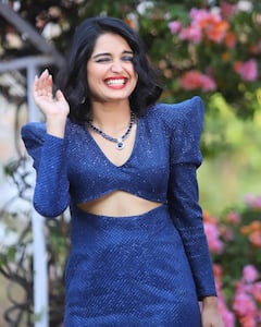 Priyanka Jain: బ్లూ డ్రెస్ లో బిగ్ బాస్ బ్యూటీ-నవ్వులతో చంపేస్తున్న క్యూట్ పిల్ల