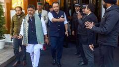 'All MLAs With Cong': Shivakumar Dispels 'Op Lotus' Fears As Sukhu Govt Faces Uphill Task Of Restoring Stability