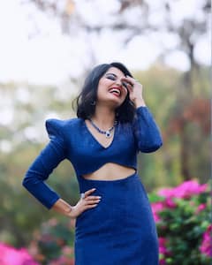 Priyanka Jain: బ్లూ డ్రెస్ లో బిగ్ బాస్ బ్యూటీ-నవ్వులతో చంపేస్తున్న క్యూట్ పిల్ల