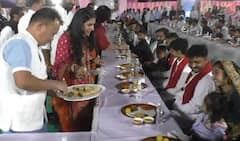 Anant-Radhika: જામનગરમાં જોવા મળ્યો અંબાણી પરિવારનો ગુજરાતી અંદાજ,  અનંત-રાધિકાએ ગ્રામજનોને ભોજન પીરસ્યું
