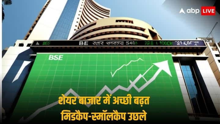 Stock Market Opening Today with slight gains Sensex near 72200 level and Nifty also UP Stock Market Opening: सपाट शुरुआत के बाद बाजार ऊपर, सेंसेक्स 72200 के पास, निफ्टी भी चढ़ा